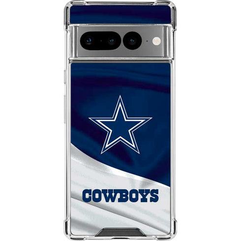 NFL Dallas Cowboys Google Pixel 7 Pro Clear Case